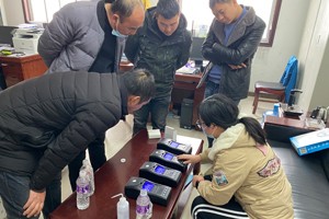 三門峽盧氏縣日常九項水質檢測箱培訓圓滿完成